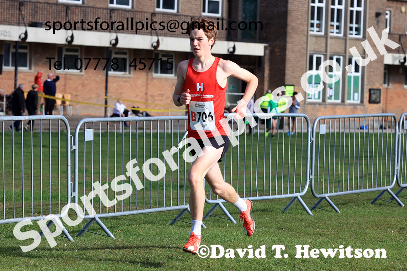 Mens Under-18s 2026 Northern Cross Country Relays, Graves Park, Sheffield. Photo: David T. Hewitson/Sports for All Pics